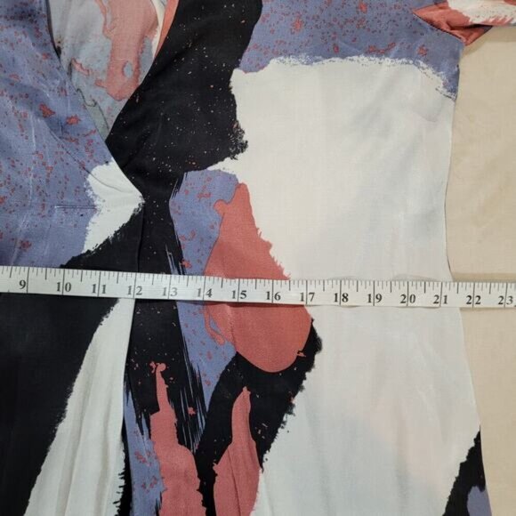 Minimum Paprika Dress in Purple Geometric Print - Size Large‎ - Picture 10 of 12